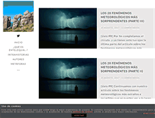 Tablet Screenshot of entelequia.info