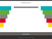 Tablet Screenshot of entelequia.com